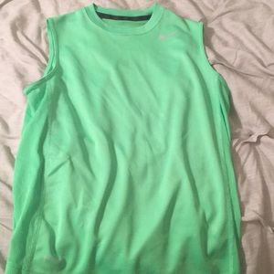 Nike children’s dri fit large sleeveless shirt